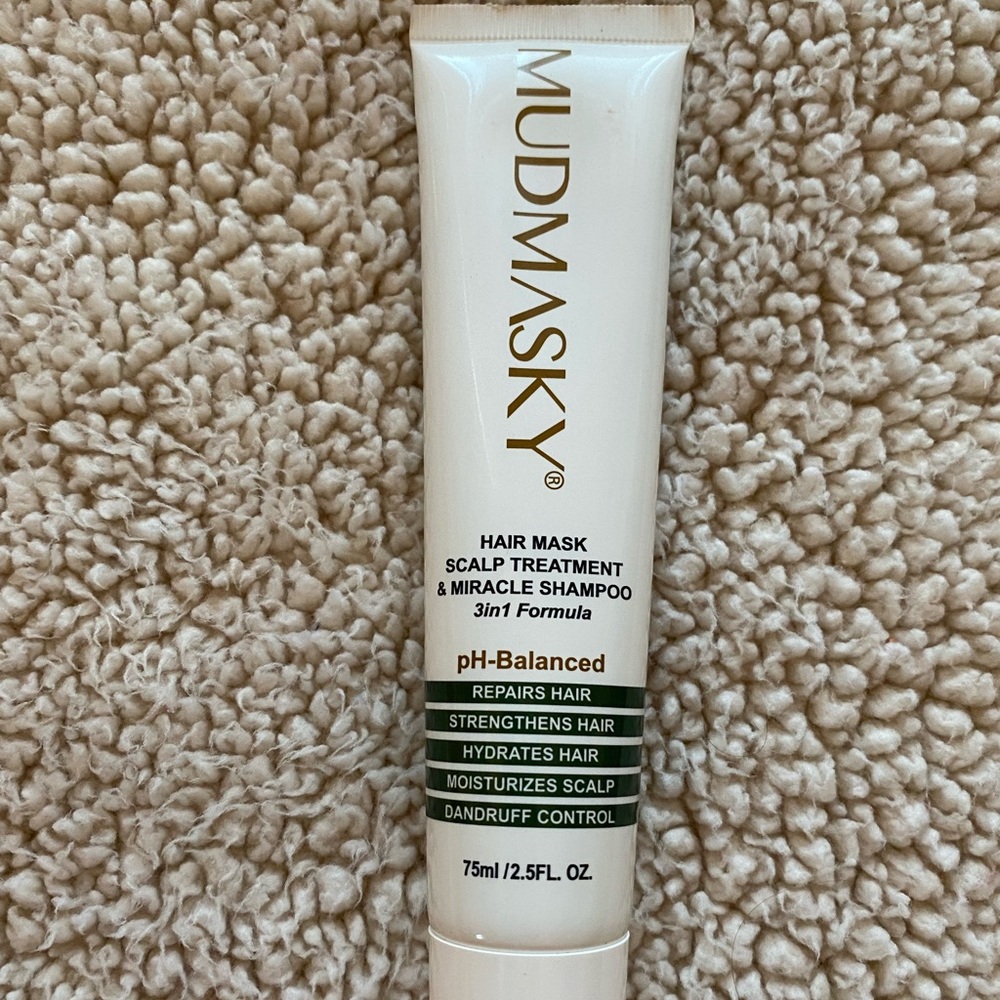 Mudmasky- 3in1 Hair Mask Scalp Treatment & Miracle Shampoo Formula - Picture 2 of 9